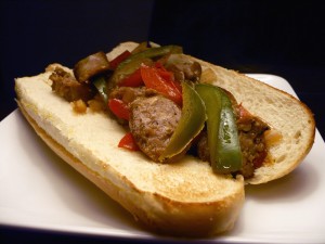 sausage-peppers-onions-sandwich